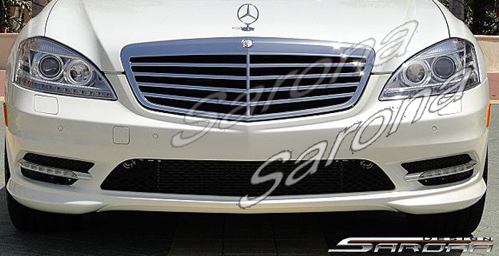 Custom Mercedes S Class Front Bumper  Sedan (2007 - 2013) - $690.00 (Part #MB-032-FB)